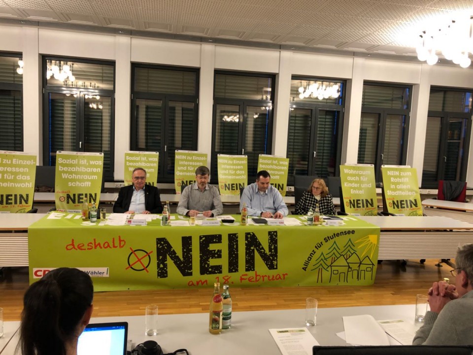 Bilder der Pressekonferenz zum neuen Kampagnenbndnis 