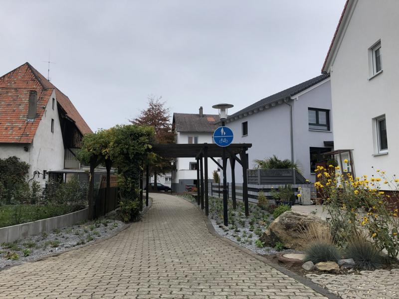 Naturnahe Begrnung in Staffort