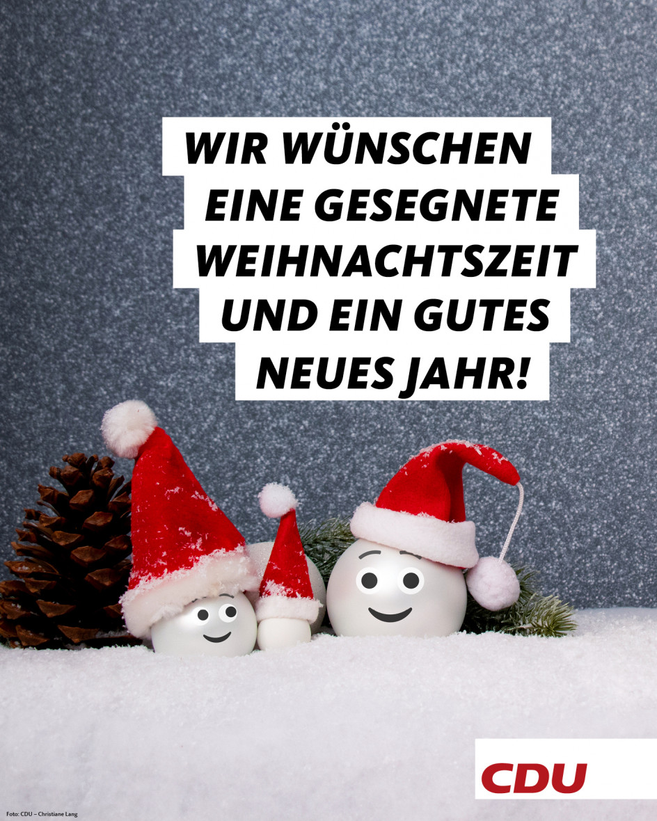 Foto: Christiane Lang / Grafische Gestaltung: CDU